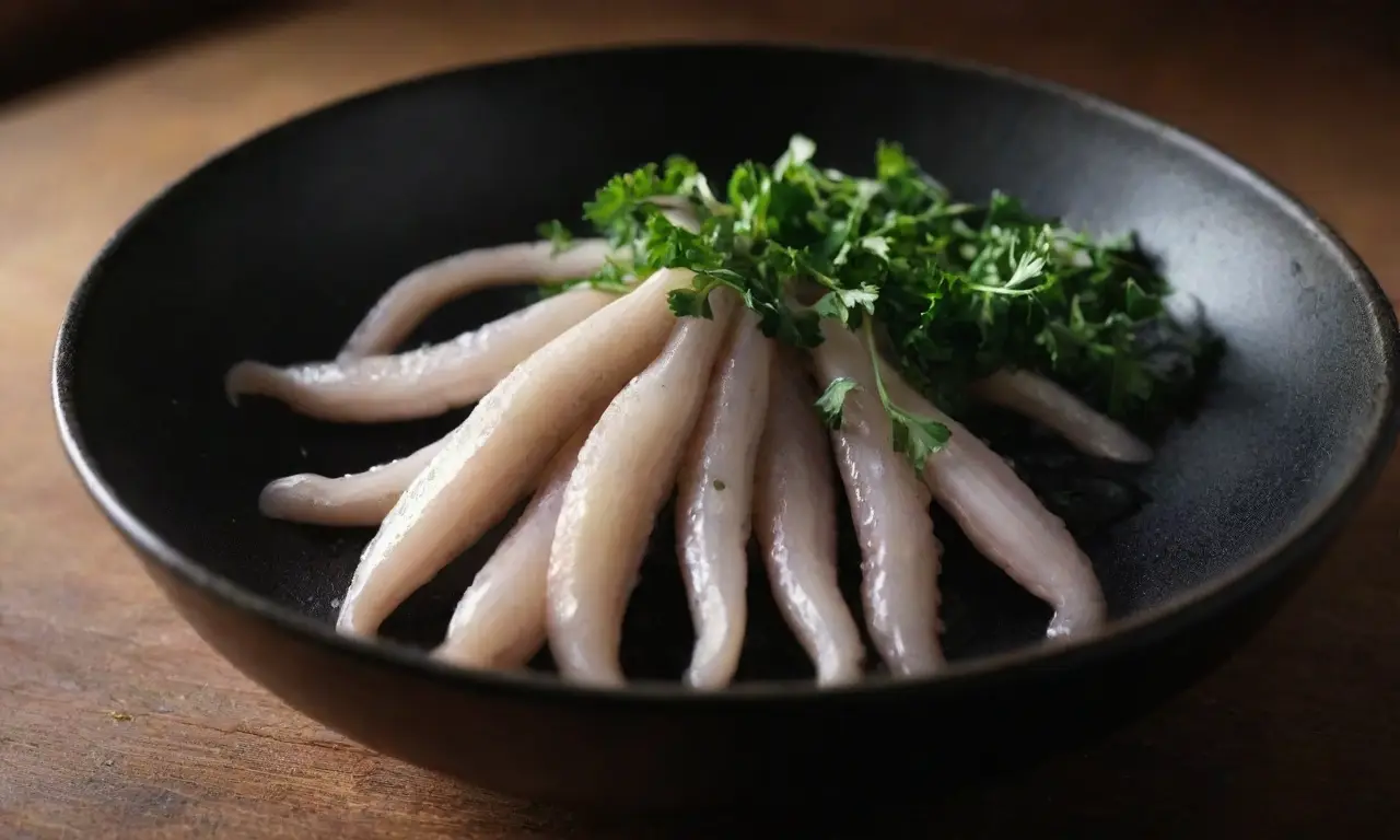 Mesa rústica con ingredientes listos para cocinar