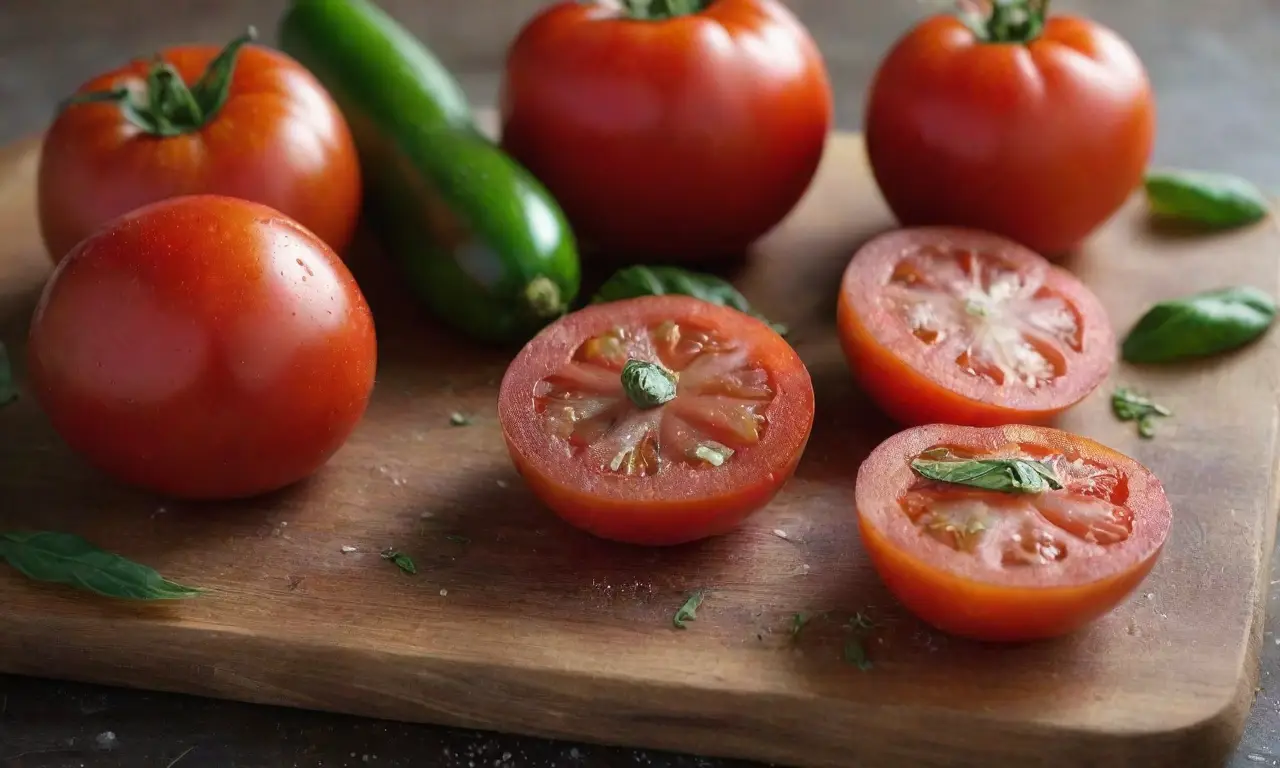 Ingredientes frescos y coloridos en armonía