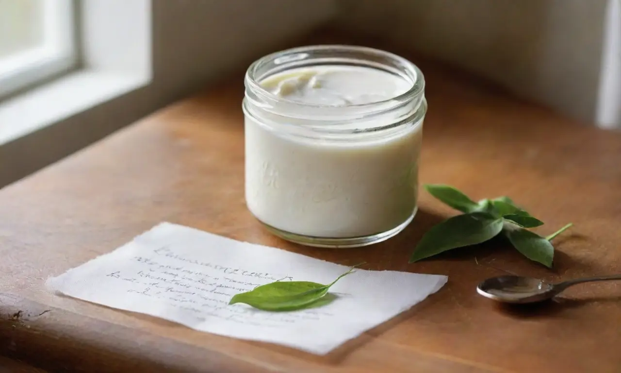 Cocina rústica acogedora con yogurt y recetas