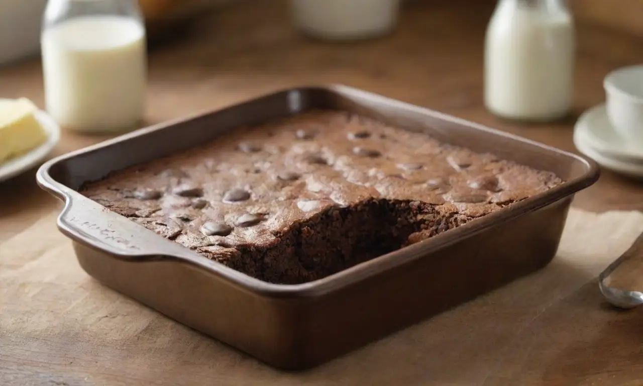 Masa de chocolate rica y acogedora