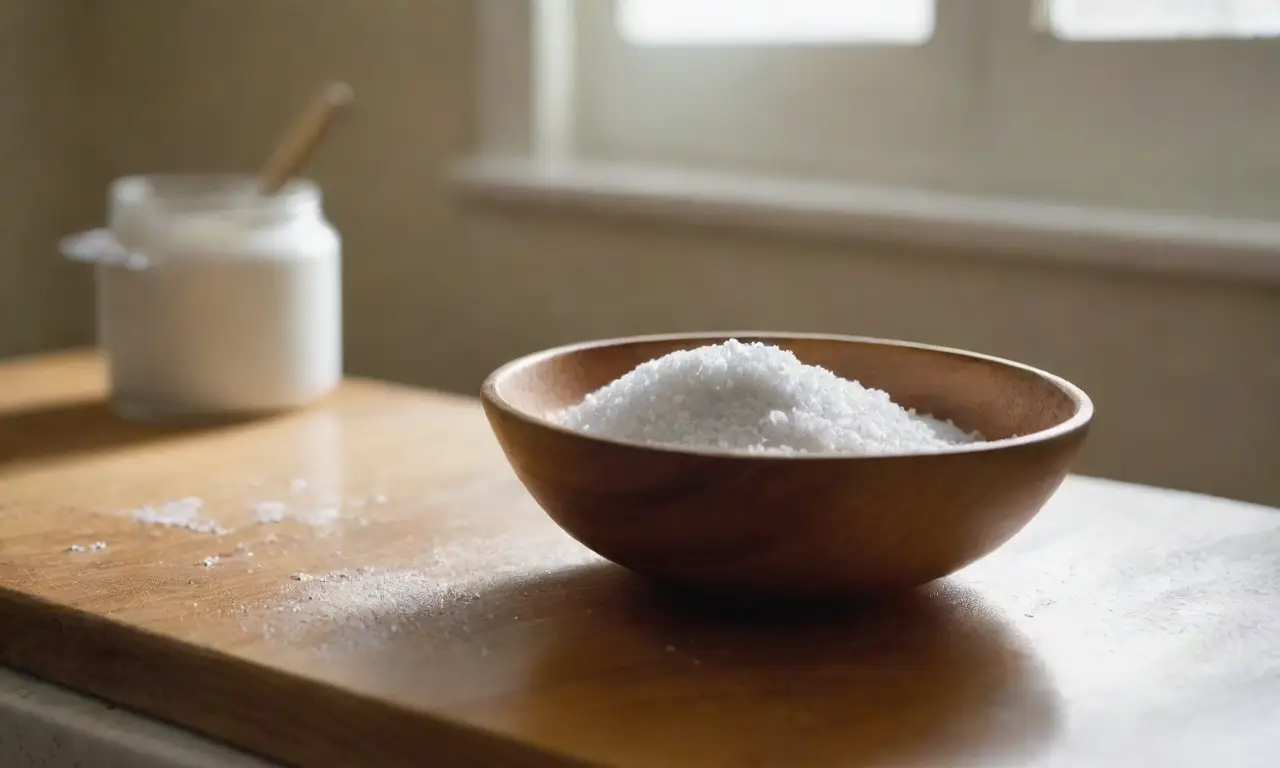 Cocina acogedora, ingredientes listos para hornear