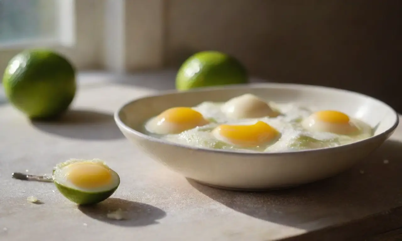 Mesa rústica con ingredientes que invitan a cocinar
