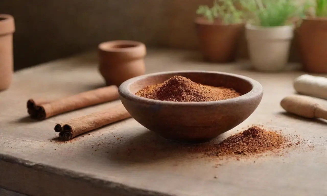 Encantadora cocina rústica con especias