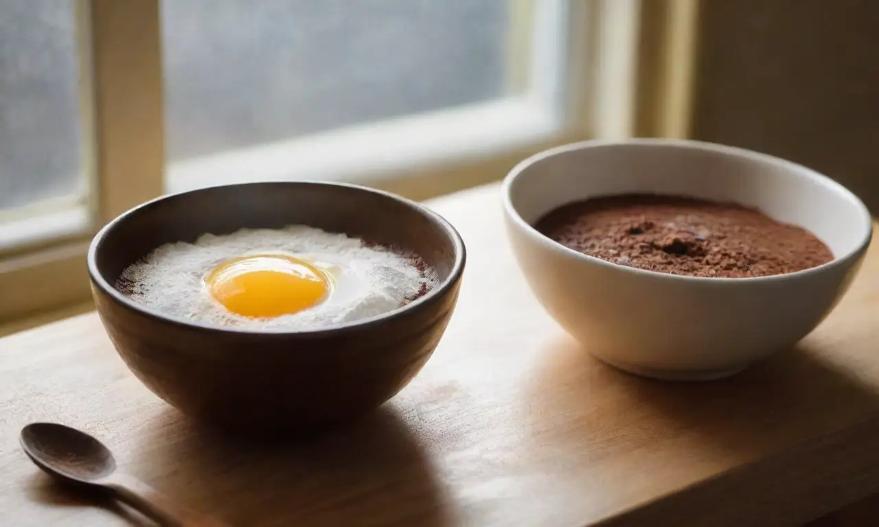 Ingredientes de repostería en un acogedor ambiente