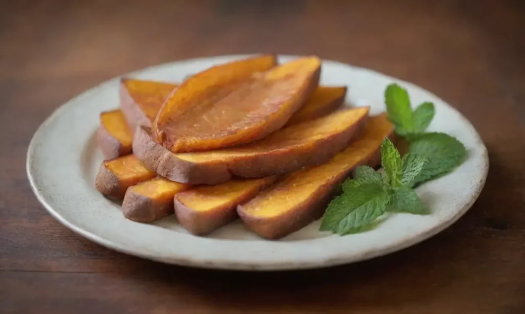 Dulce de batata con queso y canela