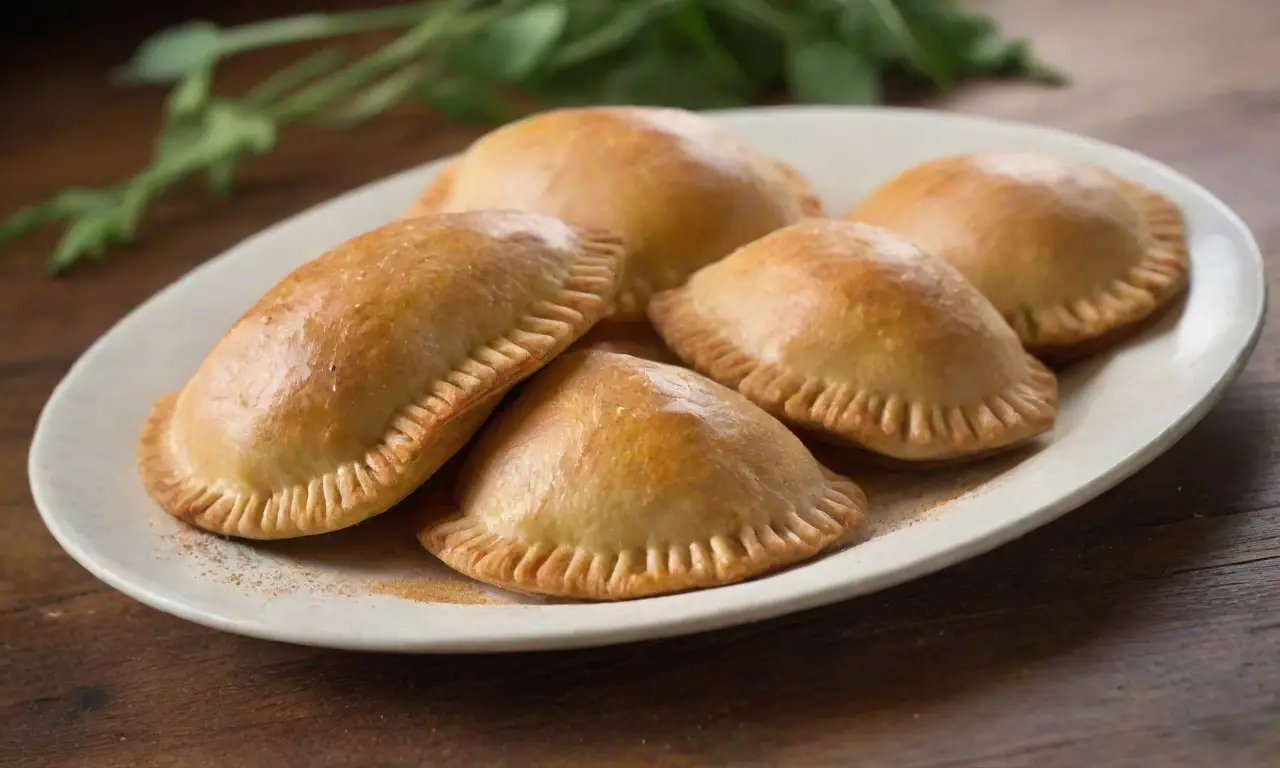 Empanadas doradas y crujientes con relleno sabroso