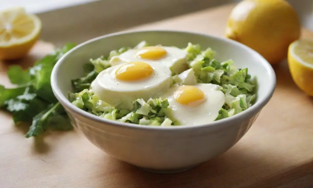 Mesa de cocina colorida y apetitosa