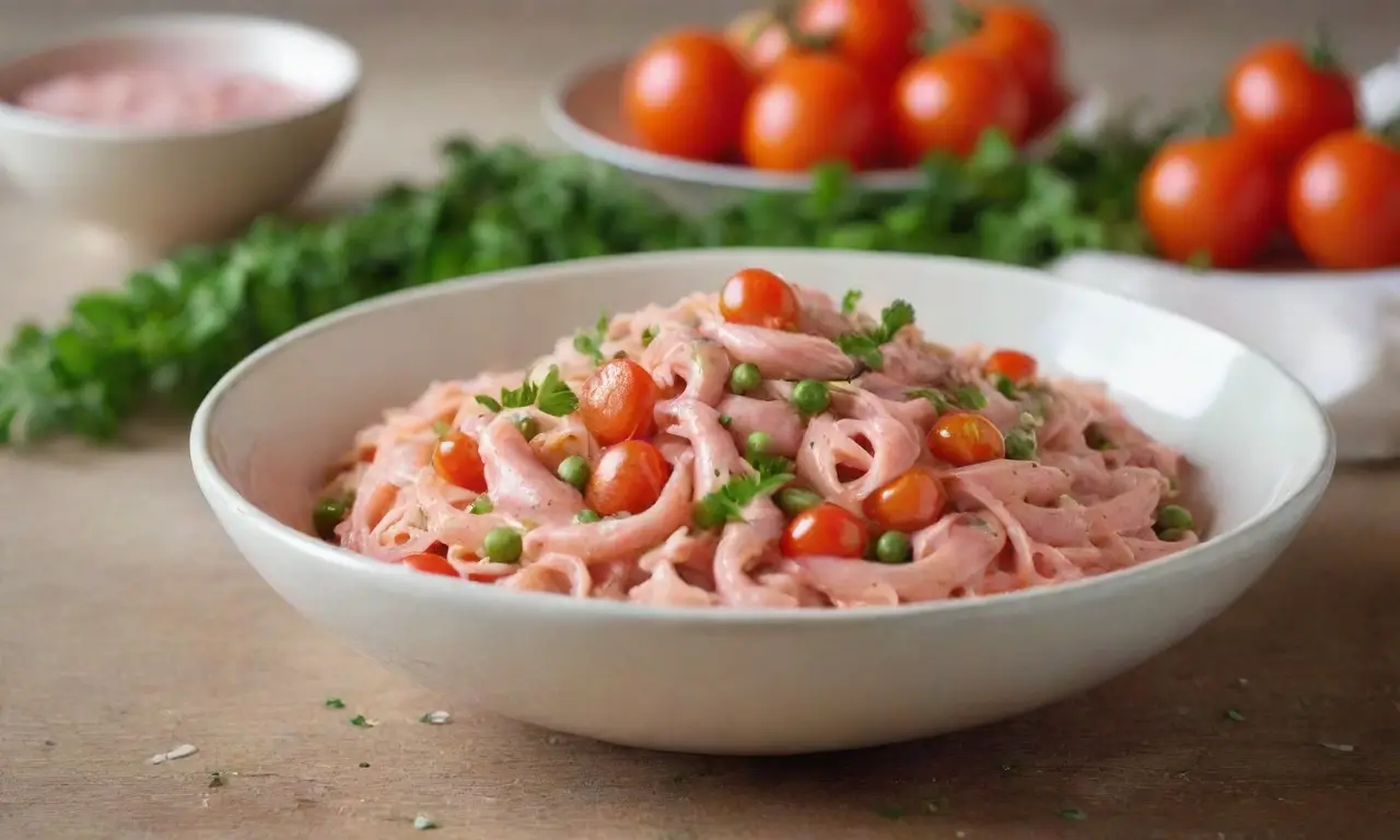 Ensalada fresca lista para servir