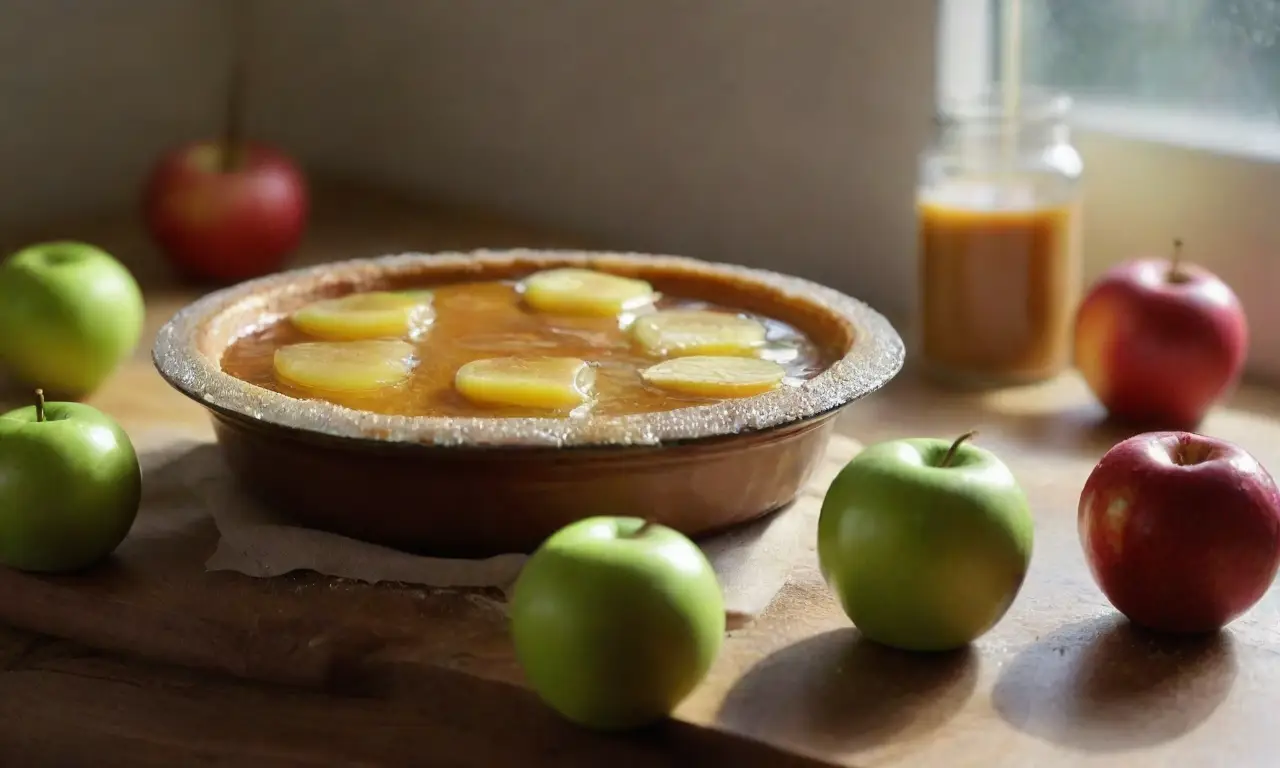 Ingredientes listos para un delicioso flan