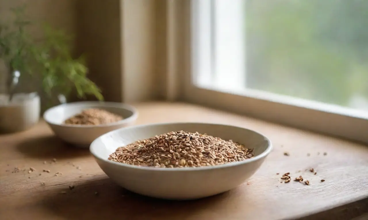 Encantadora cocina rústica con ingredientes naturales