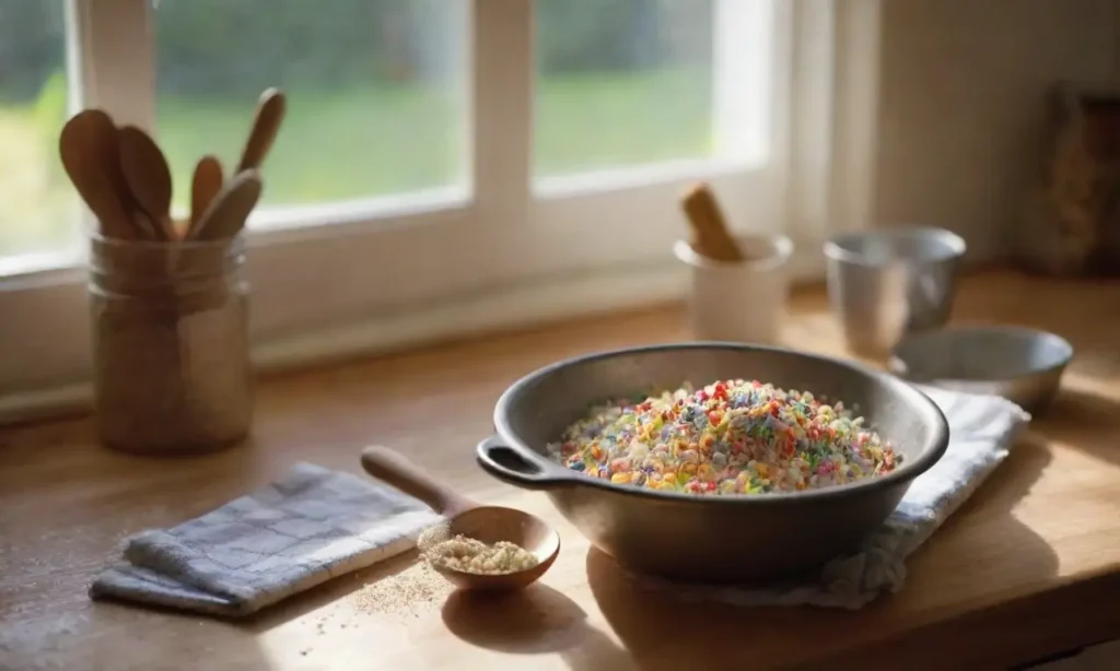 Cocina acogedora llena de ingredientes y creatividad