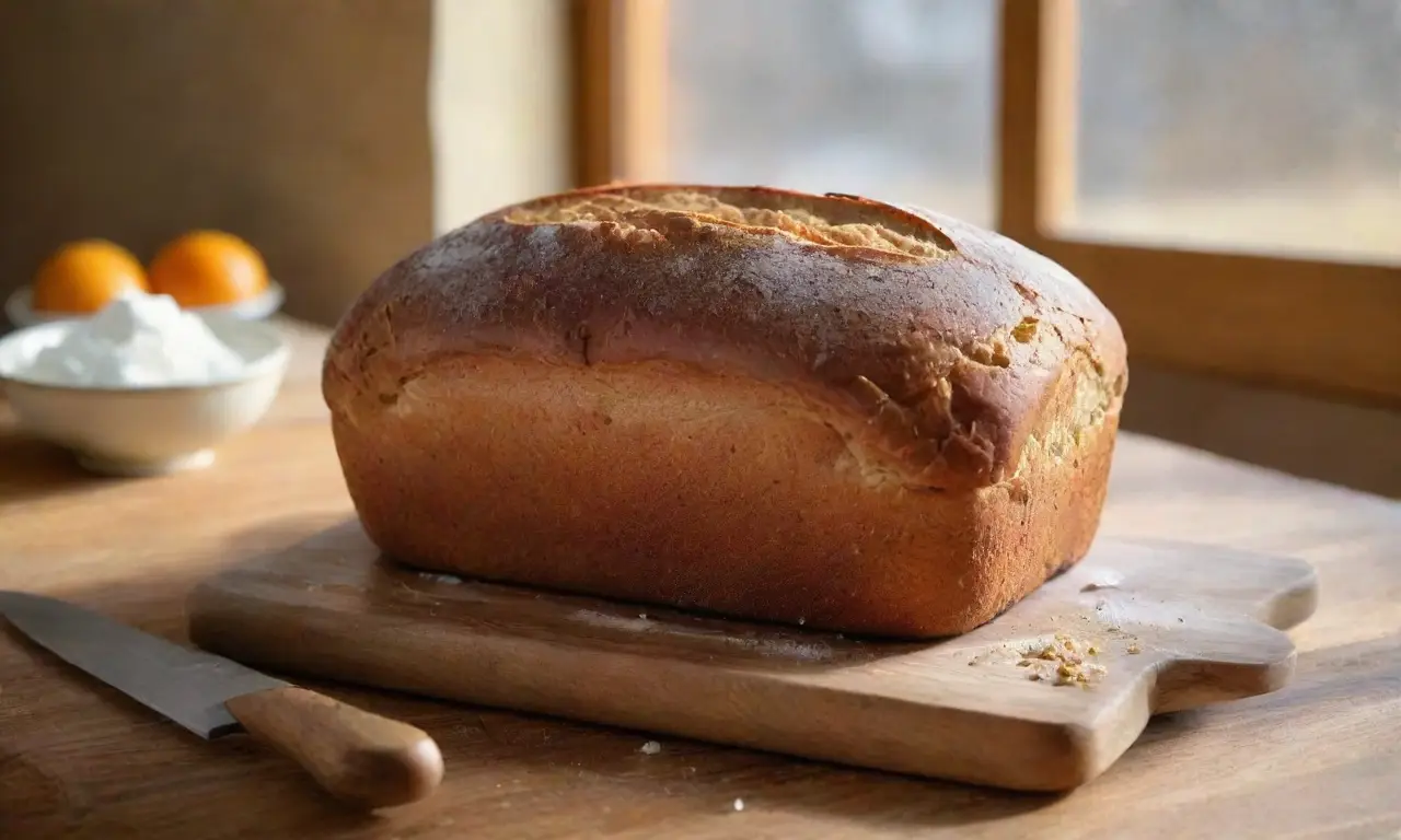Pan rompope dorado y esponjoso, aroma acogedor