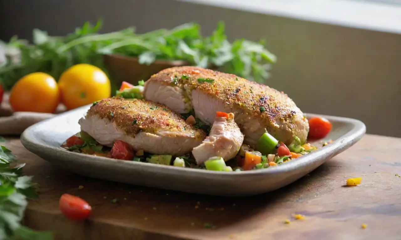 Ingredientes frescos y coloridos para cocinar