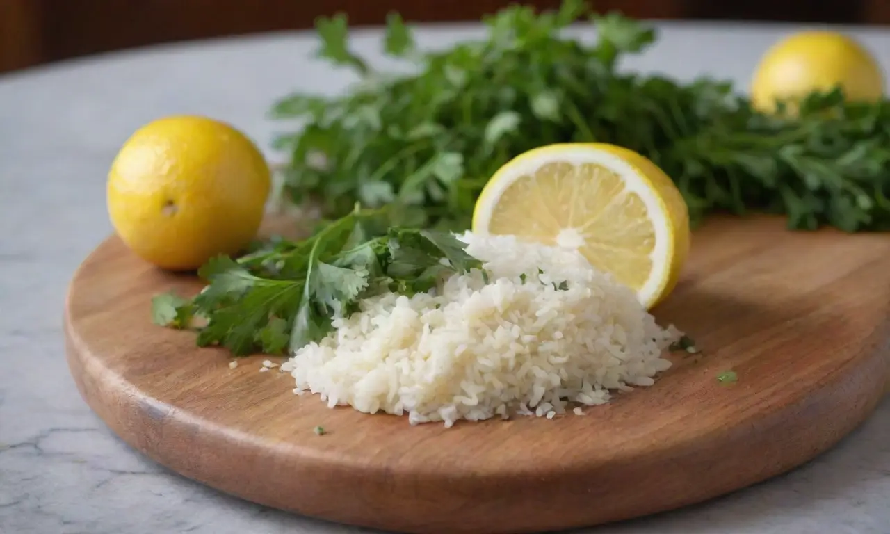 Ingredientes frescos y vibrantes en una cocina