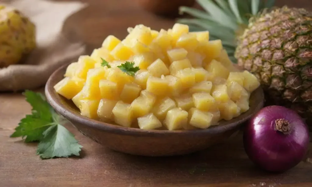 Fruta fresca y colorida en un tazón